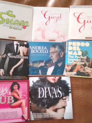 Collection of 22 used CDs with a wide variety of music