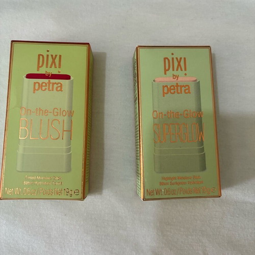 Pixi On-the-Glow Blush and Superglow Highlighter Stick Set
