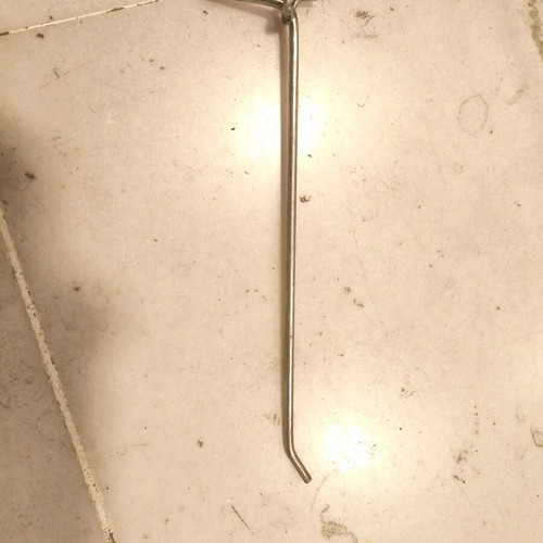Hooks for slat shelf 25cm used, pack of 2