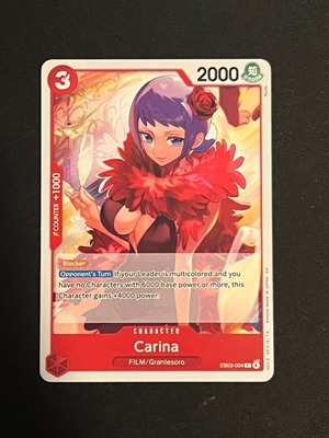 One Piece TCG Carina EB03-004 new