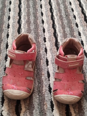 Biomecanics baby sandals used, size 21, girl