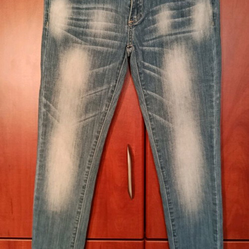 Girls' denim jeans size S blue like new