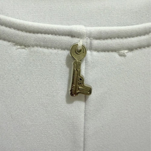 Bubblegun dress white, like new, one size