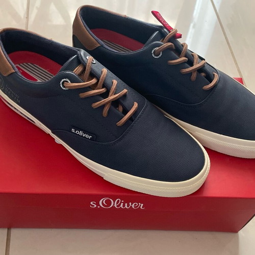 S.Oliver Casual Men's Shoes Size 42 Like New Blue