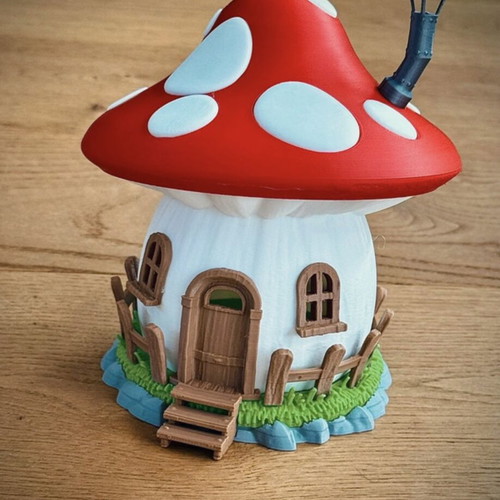 Mushroom Cottage Garden decoration decorative house new