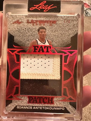 Ultimate Sports Giannis Antetokounmpo GU Jersey Fat Patch 1/3 like new