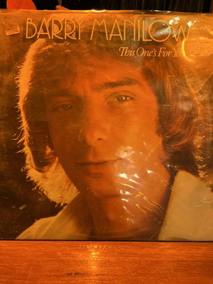 Barry Manilow This One’s For You vinyl used, Arista 1976