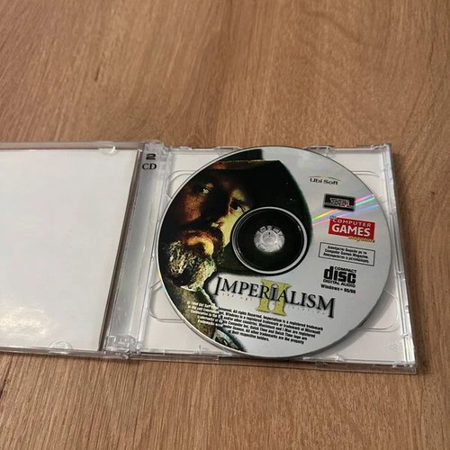 Game Files 19 Imperialism II PC game like new, 2 CDs