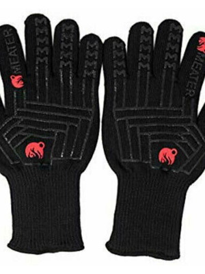MEATER MT-GV01 Grill Gloves new with lining and black silicone