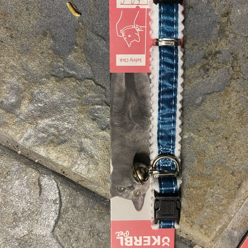Cat collar with bell and reflection new