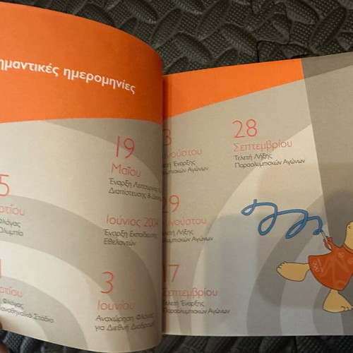 Athens 2004 Olympic Volunteer Album new