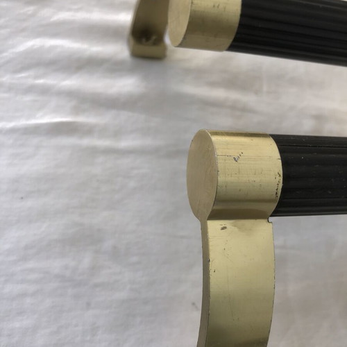 Vintage door pull handles anodized aluminum 70’s