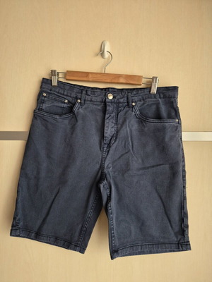 ZARA men's denim shorts blue used, size M