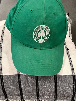 Panathinaikos jockey cap used, green