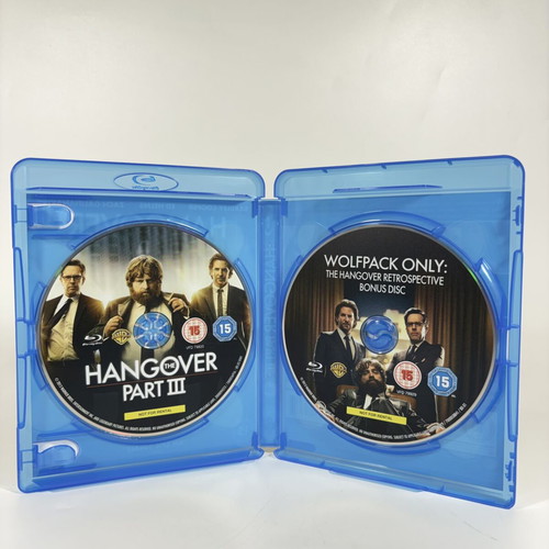 The Hangover Trilogy Blu-ray like new with English subtitles