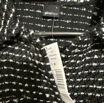 Transitional jacket new with tags, black and white, size S