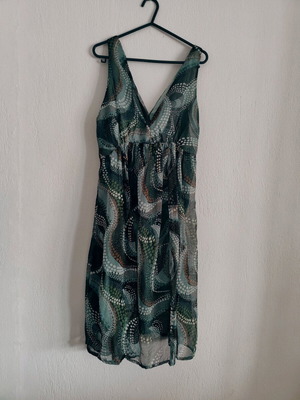 Summer dress size M like new, turquoise
