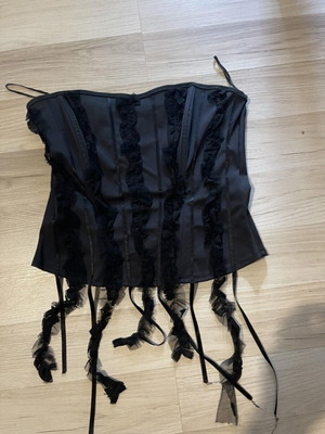 Corset, size M, black