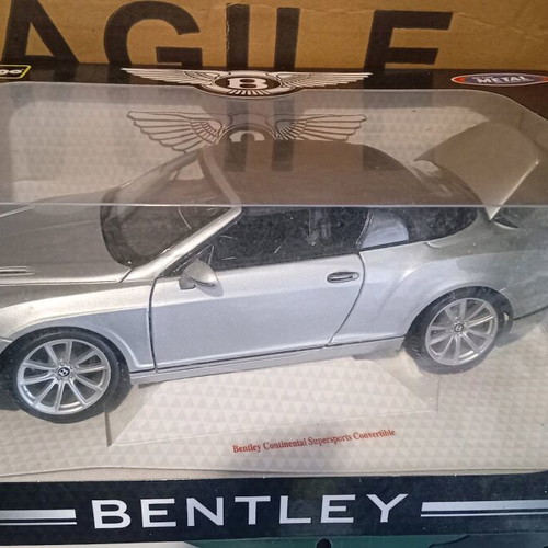 Bburago Bentley Continental 1/18 like new