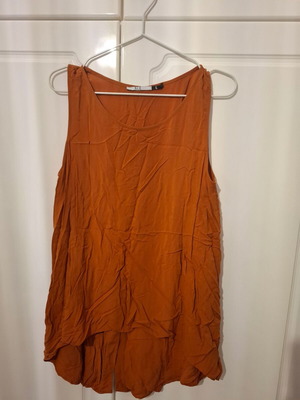 ALE asymmetrical tunic new, mustard-tan, size L