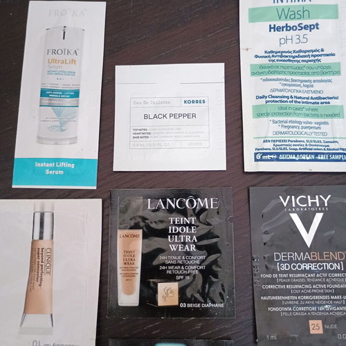 Samples of creams and colognes fragrance 23 pieces new