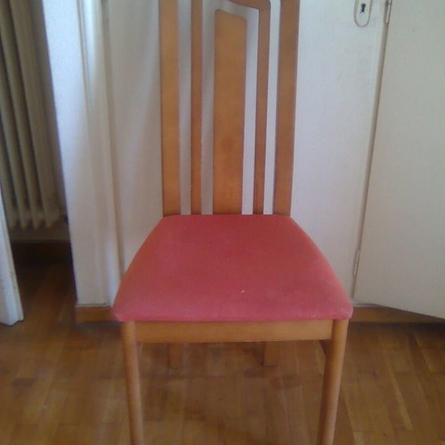Wooden chair set of 2 used