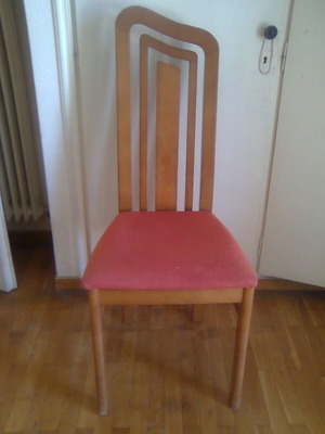 Wooden chair set of 2 used