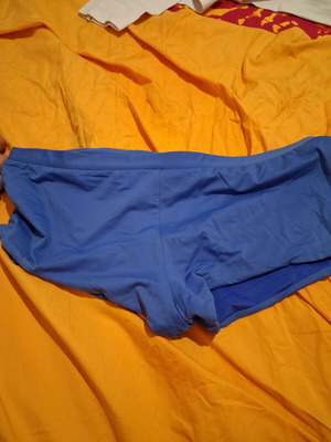 Γυναικείο μαγιό σορτς Calzedonia, μέγεθος M, ρουαγιάλ μπλε