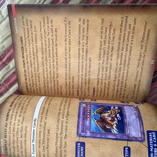 Yu-Gi-Oh! Trading Card Game Official Rulebook Version 3.0 like new