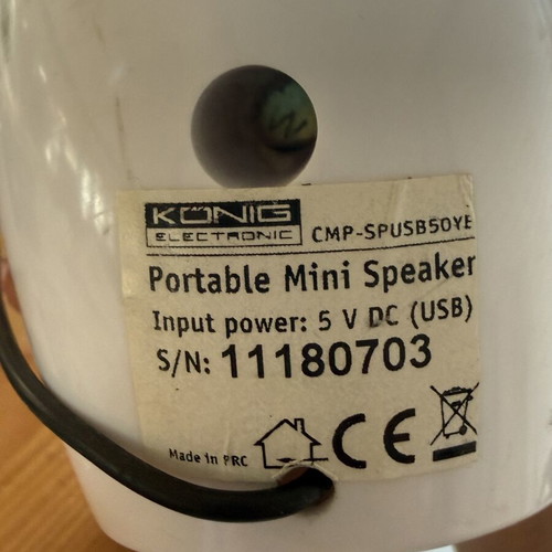 Altec Lansing portable mini speaker