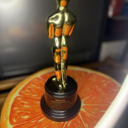 Oscar Sexuality Trophy like new, funny room decor