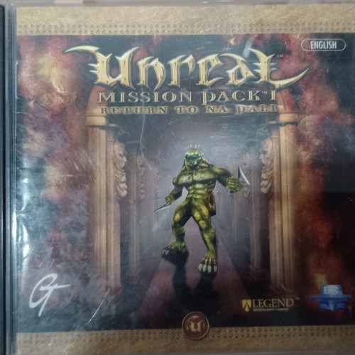 Pc game Unreal Mission Pack I: Return to Na Pali used, collectible