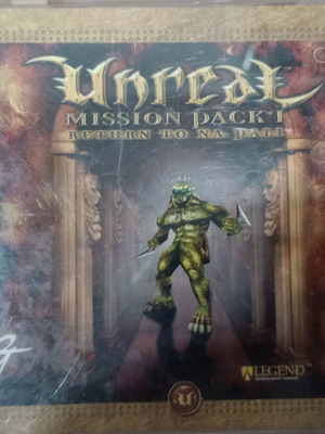 Pc game Unreal Mission Pack I: Return to Na Pali used, collectible