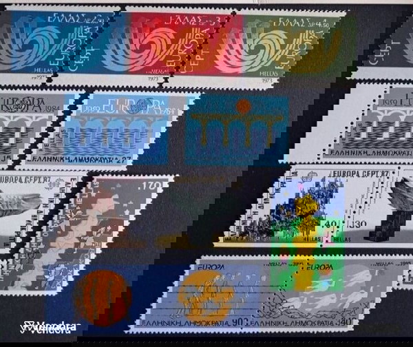 Europa Ασφράγιστα Διάφορα Γραμματόσημα σε Ολοκληρωμένες Σειρές