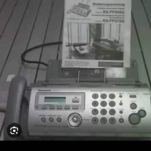 Panasonic KX-FP215 fax machine like new with copier and digital answering