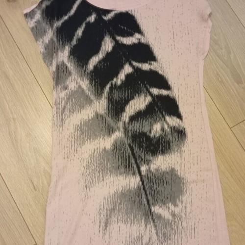 Dress XS-S like new, black and pink