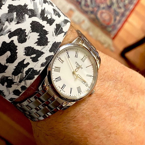 TISSOT classic watch used quartz with sapphire crystal