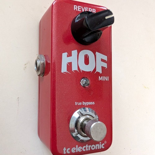 HOF Mini Reverb pedal like new, TC Electronic