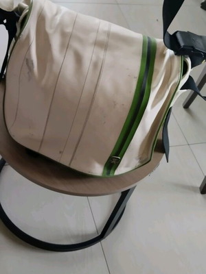 Crumpler professional photographer bag used with multiple compartments