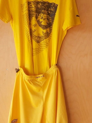AEK training jersey and shorts authentic like new 2010-2011 Puma