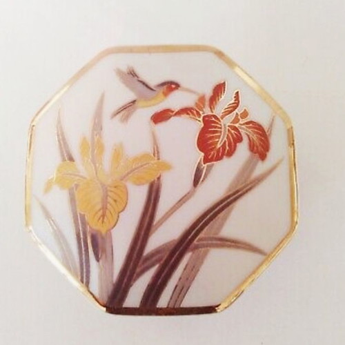 Seizan Japan porcelain jewelry box like new