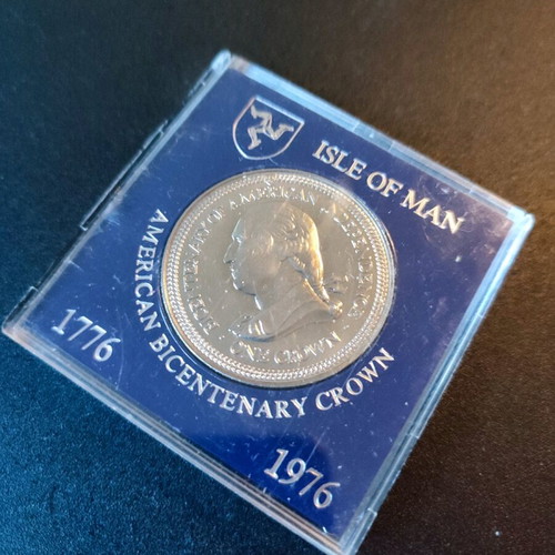 1 Crown Elizabeth II Bicentenary of American Independence coin new