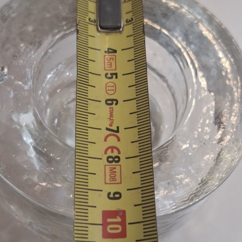 Vintage glass candle holder like new
