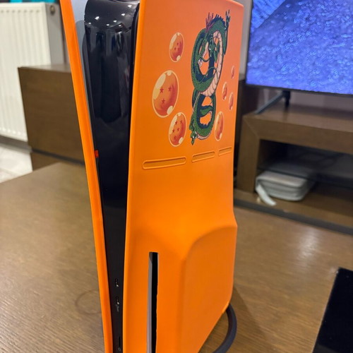 Κάλυμμα κονσόλας PlayStation 5 disc edition καινούργιο με σχέδιο Dragonball