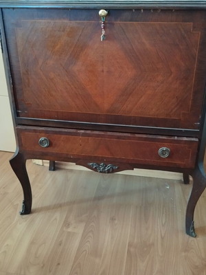 Vintage wooden drinks cabinet bar furniture 1920s