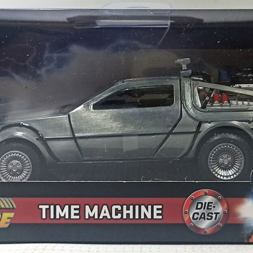 Jada Toys Delorean Time Machine collectible toy new