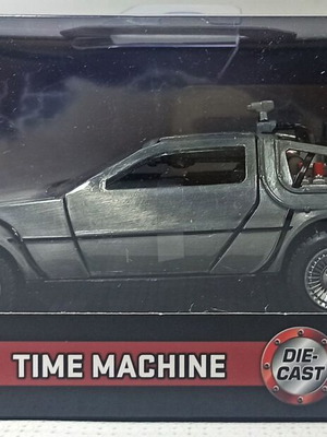 Jada Toys Delorean Time Machine collectible toy new