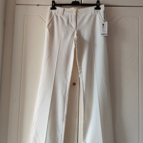 Rebecca Blu white pants new, size M 38 10