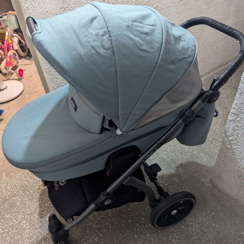 Tutis Uno 3in1 Baby Stroller used with accessories