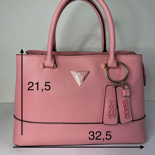 Guess handbag pink like new